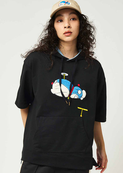 【约2周到货】graniph x doraemon 短袖帽衫 unisex