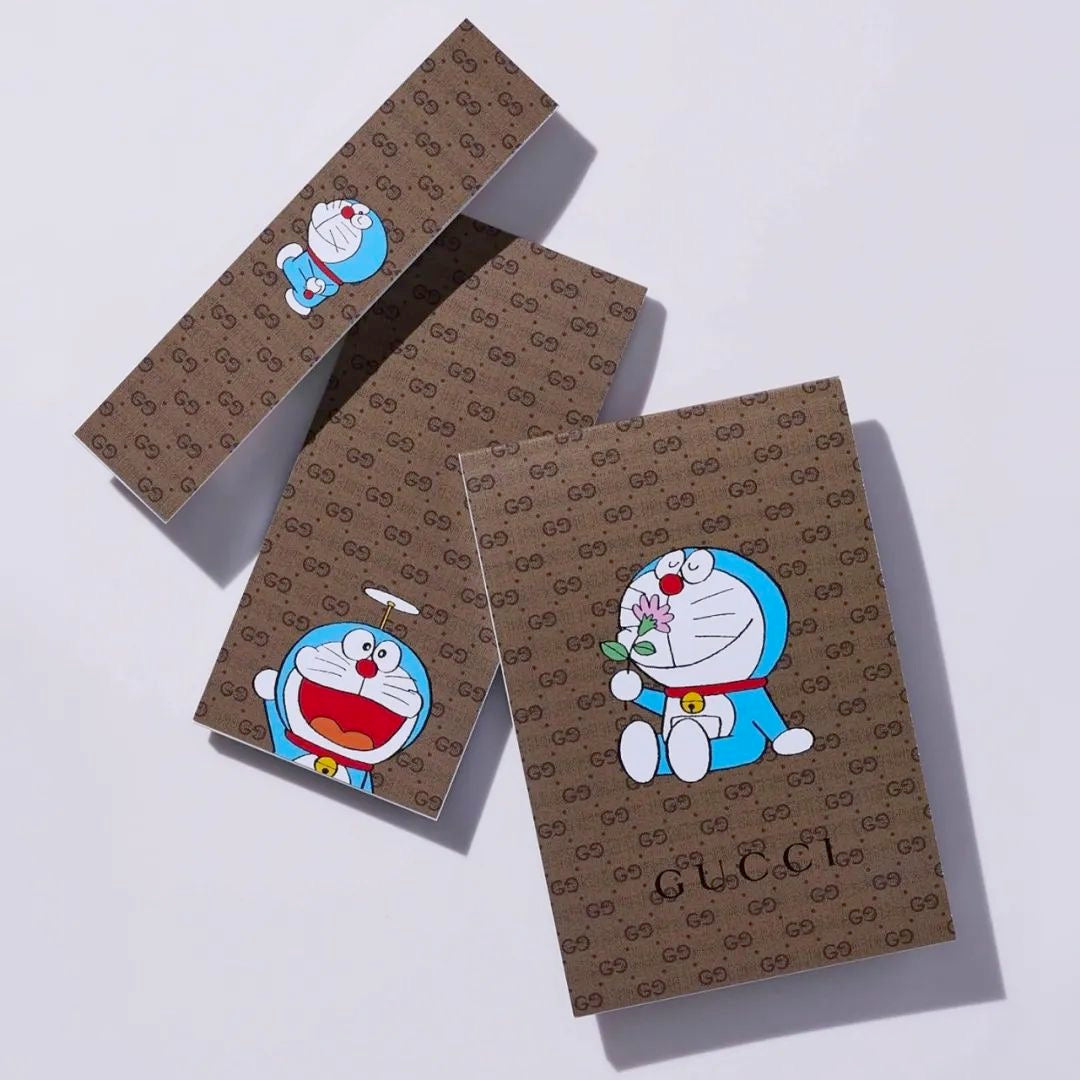 Gucci x Doraemon 便函 3联装