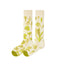 Yellow Leaf Knee Socks for Girls & Women | Fun and Stylish | Versatile and Comfortable Knee Socks | Gift Idea |