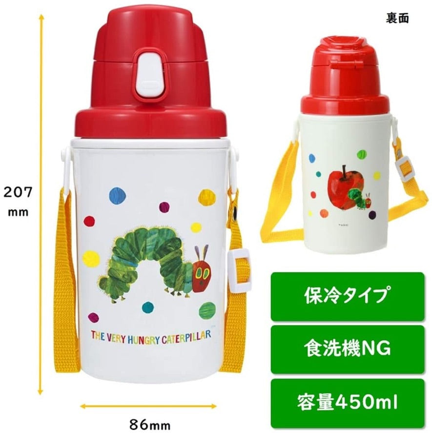 HUNGRY CATERPILLAR 周边 儿童保冷水壶 450ml