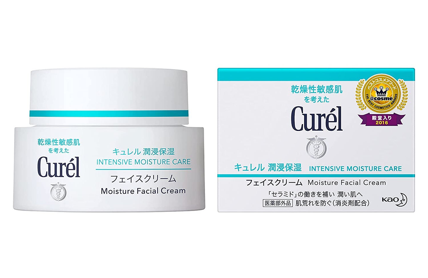 KAO花王 CUREL珂润 润浸保湿滋养乳面霜 40g COSME大赏第一位