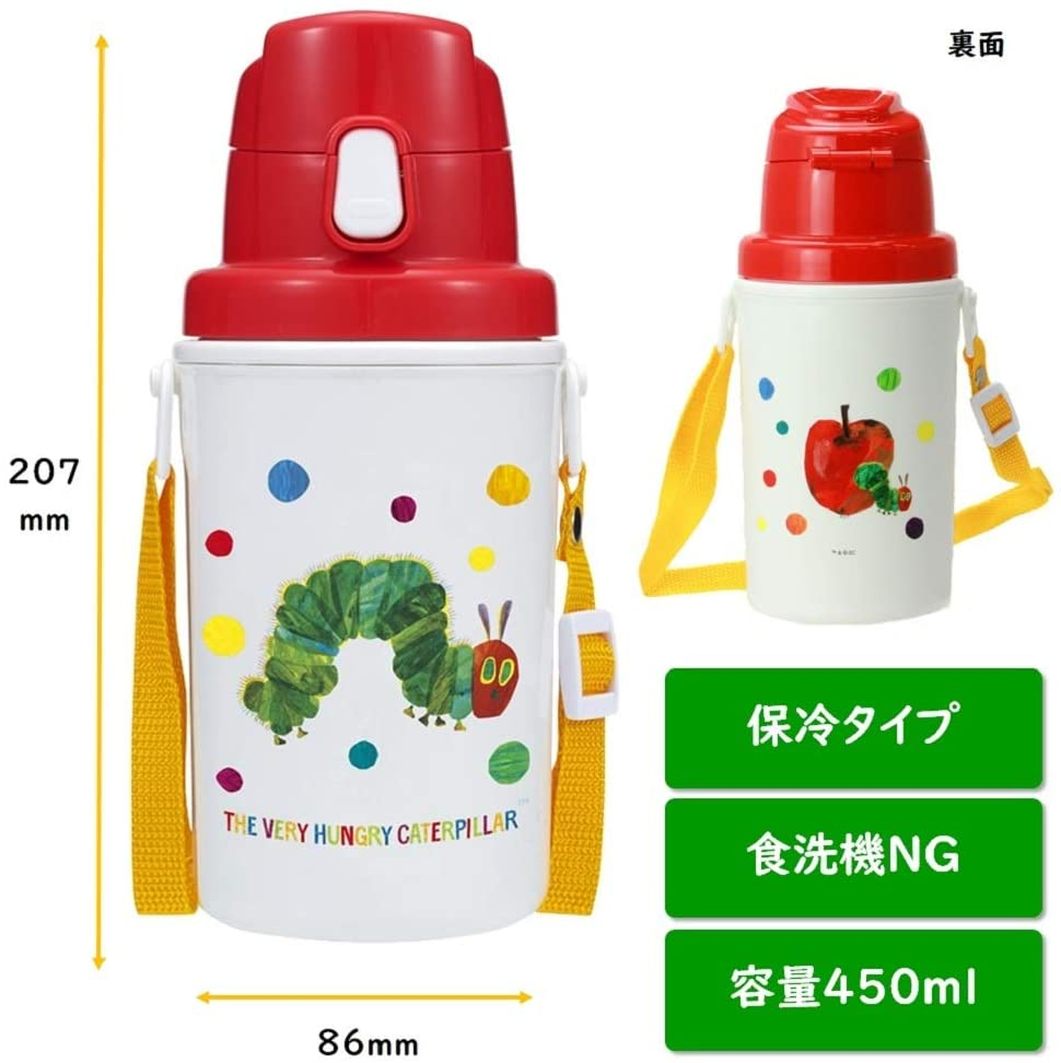 HUNGRY CATERPILLAR 周边 儿童保冷水壶  450ml