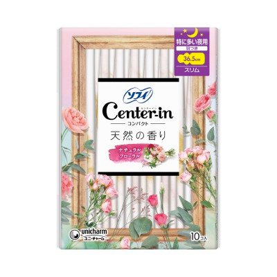 Center-in 卫生巾 皂香 21.5 cm/皂香 24.5 cm/花香 30.5 cm/花香 36.5 cm